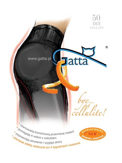 Rajstopy Gatta Bye Cellulite 50 den 2-4 # 293865