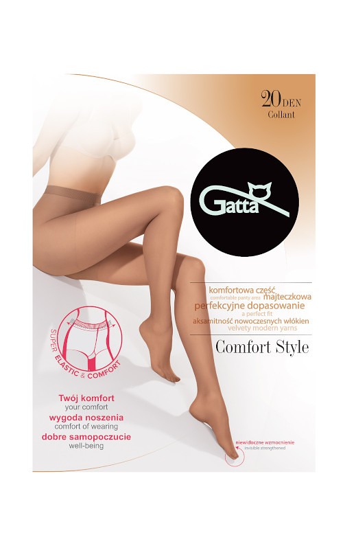 Rajstopy Gatta Comfort Style 20 den 2-4 # 293881