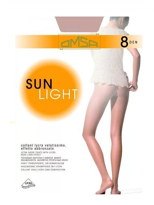 Rajstopy Omsa Sun Light 8 den 2-5 # 293917
