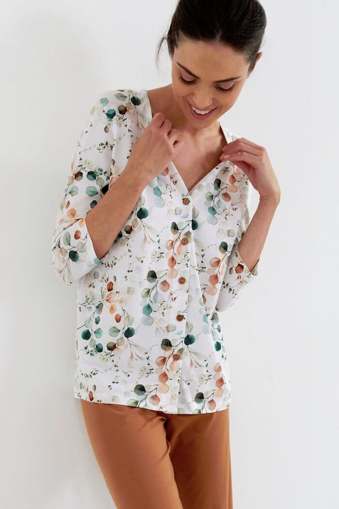 Piżama Cana 213 S-XL rozpinana # 335390