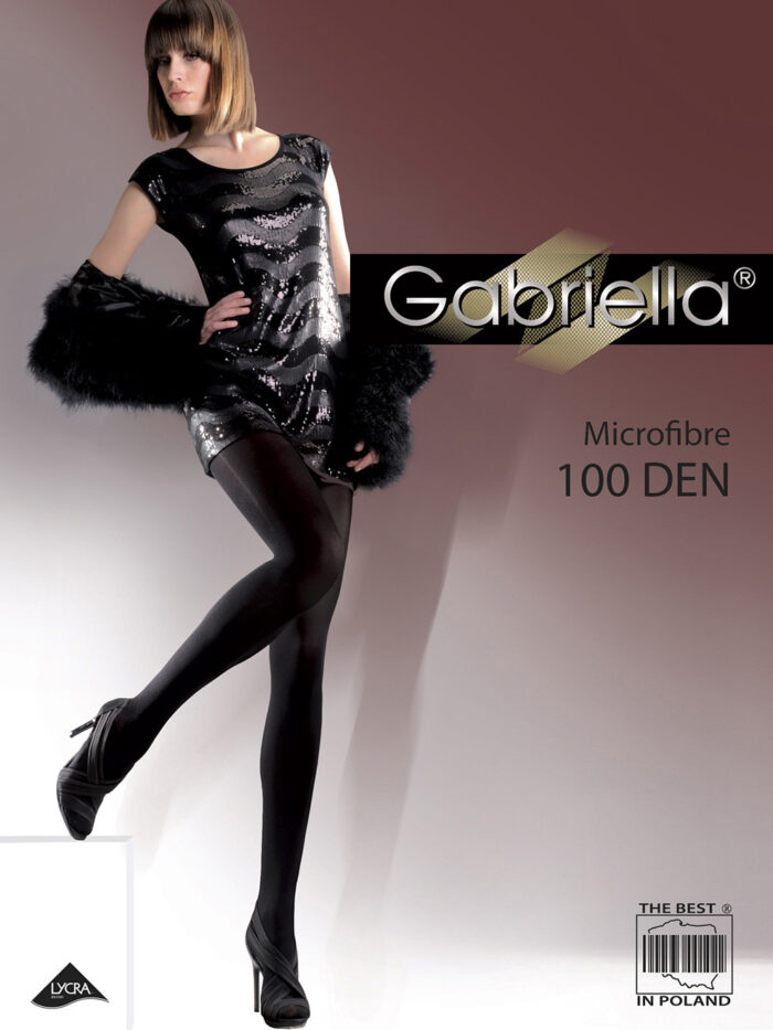 Rajstopy Gabriella 124 Microfibre 100 den 5-XL # 22587